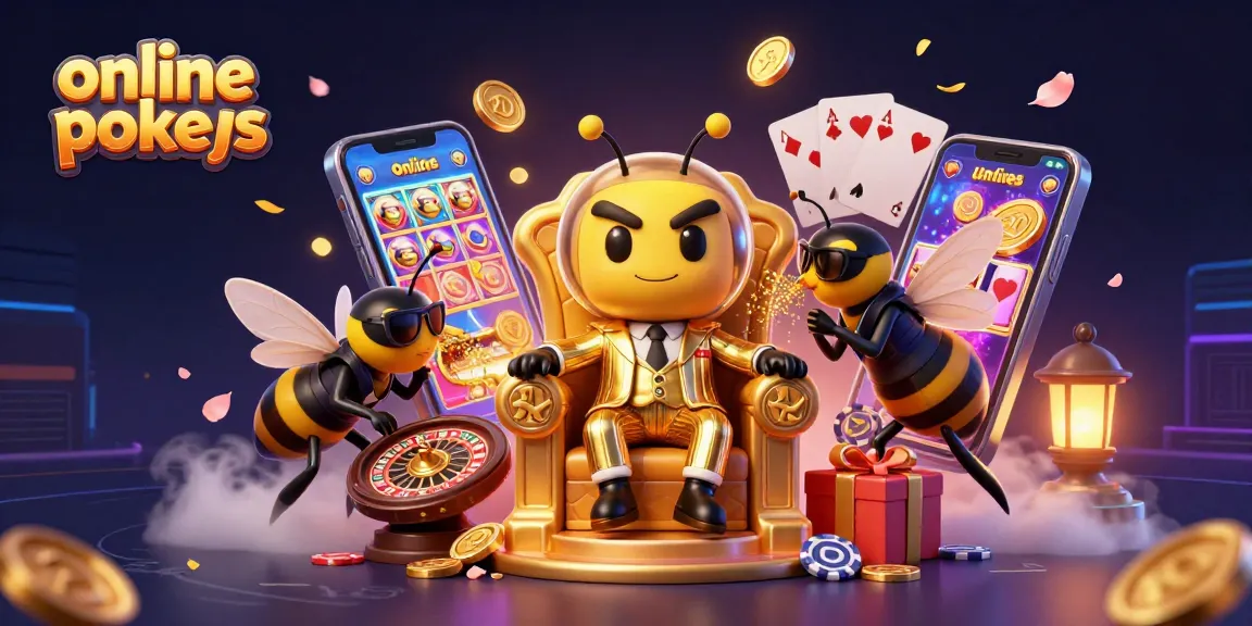 Play exciting online pokies with stunning graphics and immersive gameplay in this vibrant illustration.